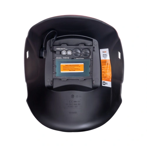 Маска сварщика КОРУНД-2 красная (ф-р 7100V), без коробки по ценам производителя в Воронеже с доставкой по всей России