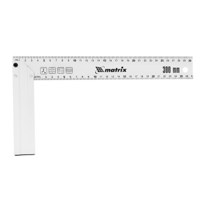 Угольник, 300 мм, алюминиевый, литой Matrix по ценам производителя в Воронеже с доставкой по всей России