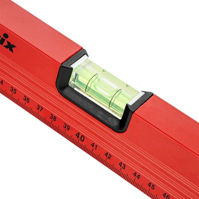 Уровень алюминиевый, 800 мм, 3 глазка, красный, линейка Matrix по ценам производителя в Воронеже с доставкой по всей России