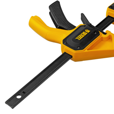 Струбцина F-образная, быстрозажимная, 150 х 55 мм, усиленный нейлоновый корпус Denzel по ценам производителя в Воронеже с доставкой по всей России