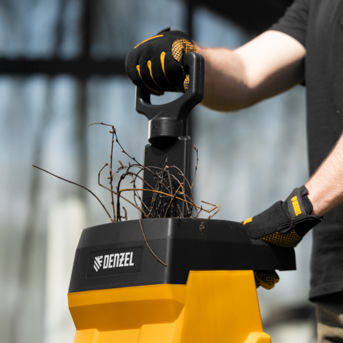 Измельчитель садовый электрический ECS-2500, 2500 Вт, 45 мм Denzel по ценам производителя в Воронеже с доставкой по всей России
