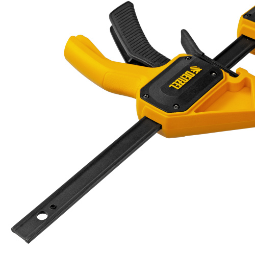 Струбцина F-образная, быстрозажимная, 150 х 55 мм, усиленный нейлоновый корпус Denzel по ценам производителя в Воронеже с доставкой по всей России