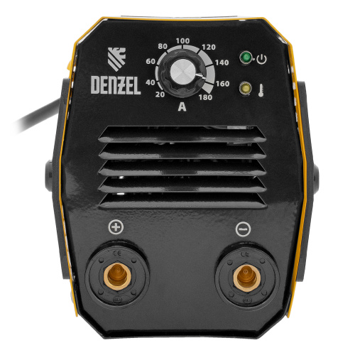 Аппарат инверторный дуговой сварки DS-180 Compact, 180 А, ПВ 70%, диаметр электрода 1.6-4 мм Denzel по ценам производителя в Воронеже с доставкой по всей России