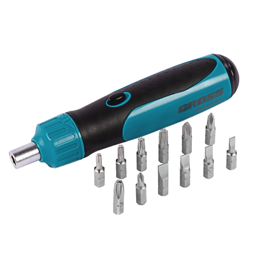 Отвертка реверсивная, механизм SmartPush 12 шт, S2 Gross по ценам производителя в Воронеже с доставкой по всей России