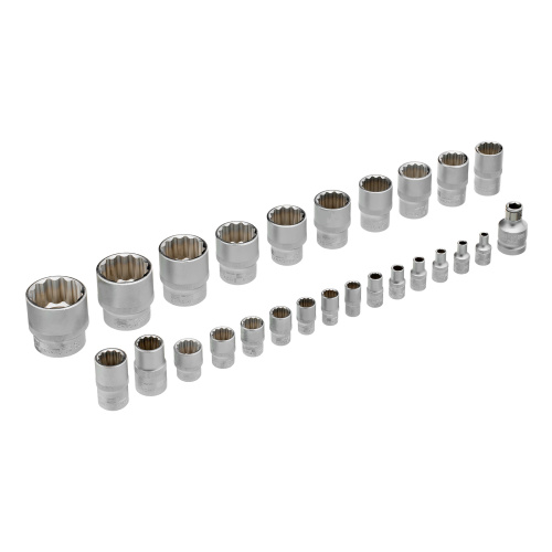 Набор инструментов 1/2", 1/4", CrV, 12 гранные головки, пластиковый кейс, 82 предмета Stels по ценам производителя в Воронеже с доставкой по всей России