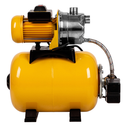 Насосная станция PS1000Х, 1000 Вт, 3500 л/ч, ресивер 24 л, подъем 44 м, нержавейка Denzel по ценам производителя в Воронеже с доставкой по всей России