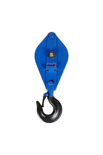 Блок монтажный однорольный с  крюком TOR 0,5 т с откидной щекой (S) по ценам производителя в Воронеже с доставкой по всей России