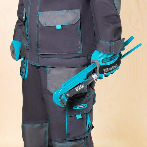 Ключ трубный рычажный 1.5, №2, цельнокованый, CrV, тип "L" Gross по ценам производителя в Воронеже с доставкой по всей России