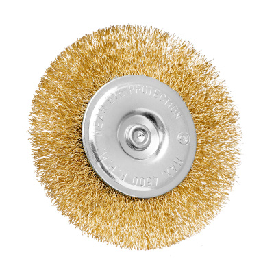 Набор щеток для дрели, 6 шт, 5 плоских 40-50-65-75-100 мм + 1 "чашка" 50 мм, со шпильками Matrix по ценам производителя в Воронеже с доставкой по всей России