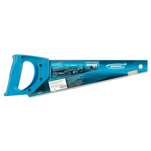 Ножовка для работы с ламинатом "Piranha", 360 мм, 15-16 TPI, зуб 2D, каленый зуб, пласт.рук-ка Gross по ценам производителя в Воронеже с доставкой по всей России