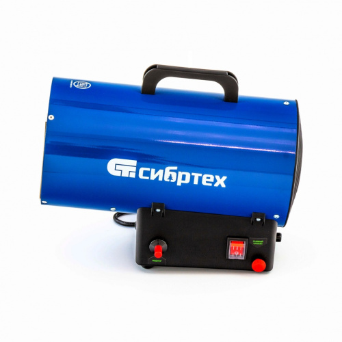 Газовая тепловая пушка СТГ-10, 10 кВт, 300 м3/ч, пропан-бутан Сибртех по ценам производителя в Воронеже с доставкой по всей России