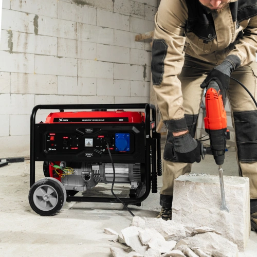 Генератор бензиновый RS-9000, 7 кВт, 230В, ручной стартер MTX по ценам производителя в Воронеже с доставкой по всей России