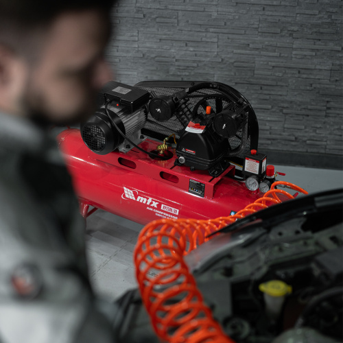 Компрессор воздушный ременный привод КР2500/80, 2,5 кВт, 80 литров, 420 л/мин МТХ по ценам производителя в Воронеже с доставкой по всей России