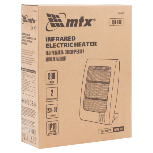Инфракрасный обогреватель IQH-800, 230В, 800 Вт// MTX по ценам производителя в Воронеже с доставкой по всей России
