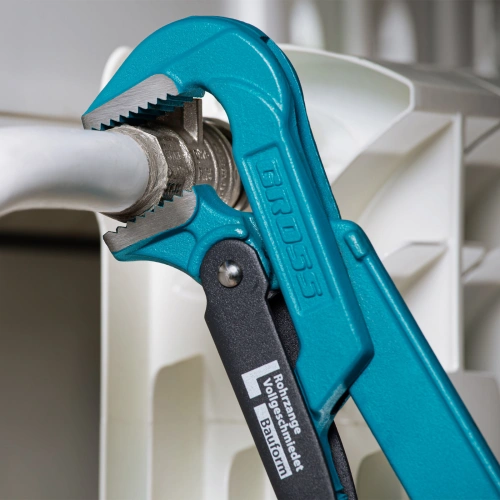 Ключ трубный рычажный 1, №1, цельнокованый, CrV, тип "L" Gross по ценам производителя в Воронеже с доставкой по всей России