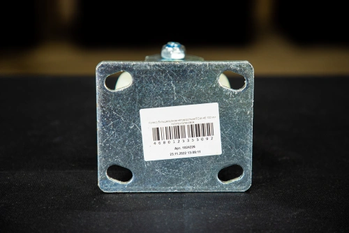 Колесо большегрузное неповоротное FCdn 46 100 мм полипропиленовое по ценам производителя в Воронеже с доставкой по всей России