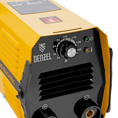 Аппарат инверторный дуговой сварки DS-180 Compact, 180 А, ПВ 70%, диаметр электрода 1.6-4 мм Denzel по ценам производителя в Воронеже с доставкой по всей России