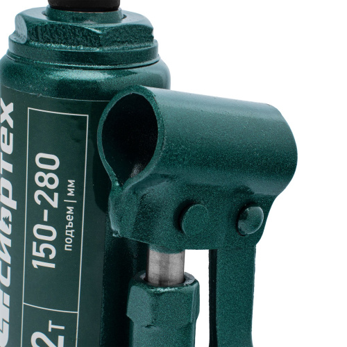 Домкрат гидравлический бутылочный, 2 т, 150-280 мм Сибртех по ценам производителя в Воронеже с доставкой по всей России