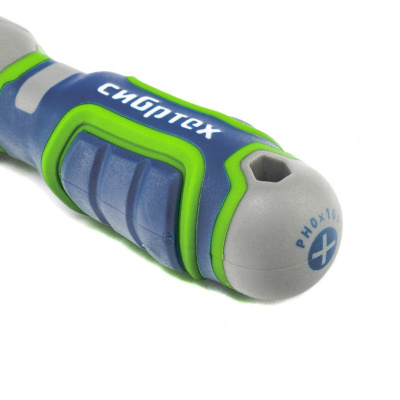 Отвертка PH0 х 100 мм, CrV, четырехкомпонентная рукоятка Сибртех по ценам производителя в Воронеже с доставкой по всей России