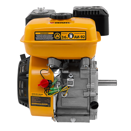 Двигатель бензиновый RX-17K, 7 л.с., 212 см3, горизонтальный вал шпонка 19 мм Denzel по ценам производителя в Воронеже с доставкой по всей России