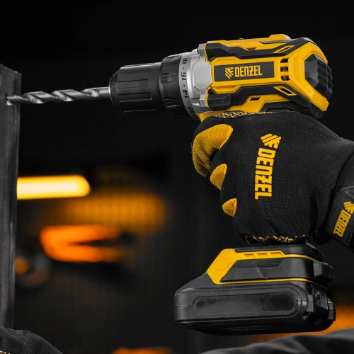 Дрель-шуруповерт аккумуляторная, бесщет. BLDL-18-0 Li-Ion, 18 В Denzel по ценам производителя в Воронеже с доставкой по всей России