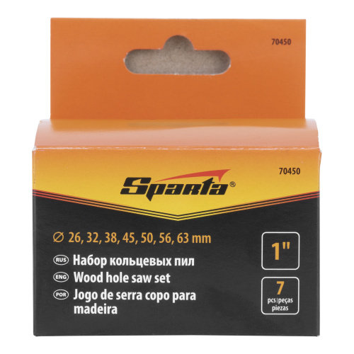 Пила кольцевая, D 26-63 мм, глубина пропила 1 Sparta по ценам производителя в Воронеже с доставкой по всей России