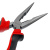 Длинногубцы прямые, 180 мм, хром-ванадий, двухкомпонентные рукоятки Matrix по ценам производителя в Воронеже с доставкой по всей России