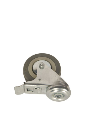 Колесо аппаратное поворотное SChgb 93 75 мм под болт с тормозом (F) по ценам производителя в Воронеже с доставкой по всей России