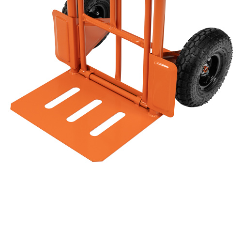 Тележка ручная двухколесная TTP2-01.00.000, грузоподъемность 190 кг, пневматические колеса d 260 мм, платформа 580 х 290 мм Сибртех по ценам производителя в Воронеже с доставкой по всей России