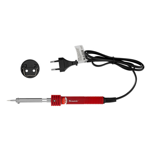 Паяльник, пластиковая рукоятка, медный наконечник с долговечным защитным покрытием, 220 В, 30 W Matrix по ценам производителя в Воронеже с доставкой по всей России