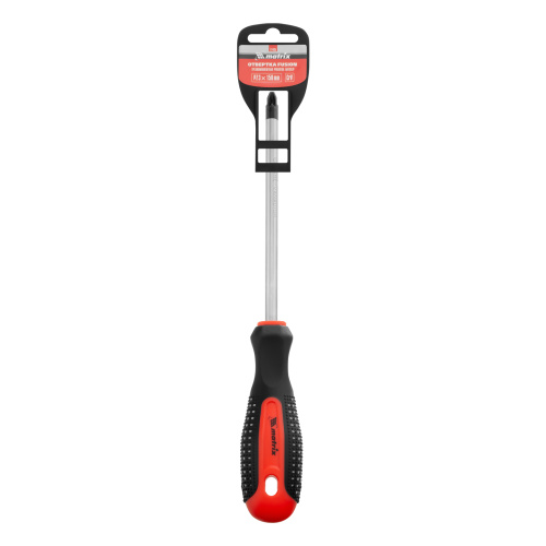 Отвертка Fusion, PZ3 x 150 мм, CrV, трехкомпонентная рукоятка "Anti slip" Matrix по ценам производителя в Воронеже с доставкой по всей России