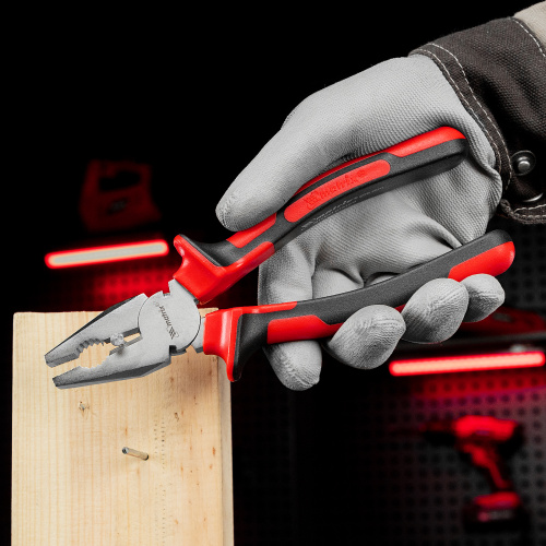 Плоскогубцы Nickel, никелированные 200 мм, двухкомпонентные рукоятки Matrix по ценам производителя в Воронеже с доставкой по всей России