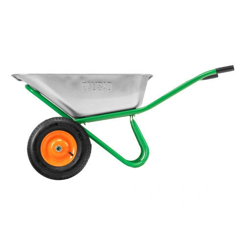Тачка садово-строительная, 2-х колесная, усиленная, грузоподъемность 320 кг, объем 100 л Palisad по ценам производителя в Воронеже с доставкой по всей России