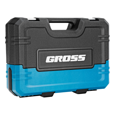 Набор инструментов, 1/4", 1/2", CrV, 120 зубьев, 109 предметов Gross по ценам производителя в Воронеже с доставкой по всей России