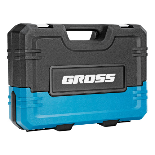 Набор инструментов, 1/4", 1/2", CrV, 120 зубьев, 109 предметов Gross по ценам производителя в Воронеже с доставкой по всей России