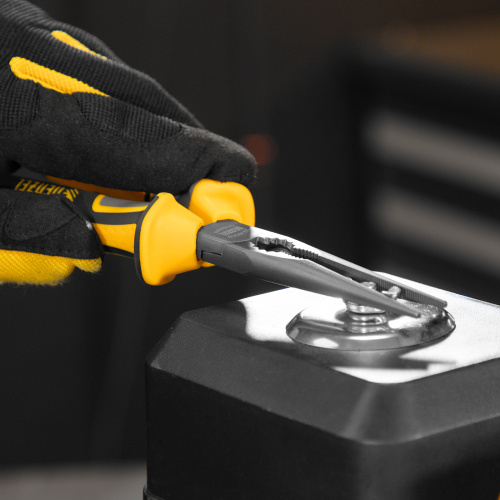 Длинногубцы прямые 205 мм, трехкомпонентные рукоятки Denzel по ценам производителя в Воронеже с доставкой по всей России