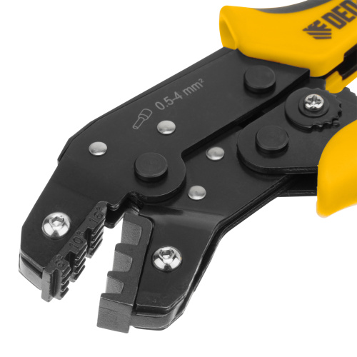 Клещи для обжима наконечников штыревых НШВ, НШВИ, НШВИ-2, 6-16 мм2 Denzel по ценам производителя в Воронеже с доставкой по всей России