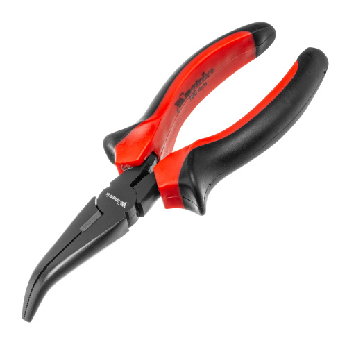 Длинногубцы изогнутые Black Nickel, 160 мм, двухкомпонентные рукоятки Matrix по ценам производителя в Воронеже с доставкой по всей России
