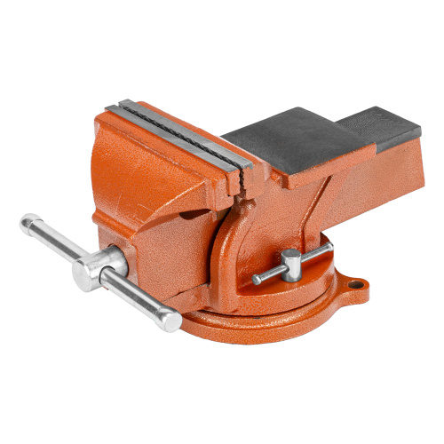 Тиски слесарные, 150 мм, поворотные, с наковальней Sparta по ценам производителя в Воронеже с доставкой по всей России