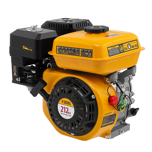 Двигатель бензиновый RX-17K, 7 л.с., 212 см3, горизонтальный вал шпонка 19 мм Denzel по ценам производителя в Воронеже с доставкой по всей России