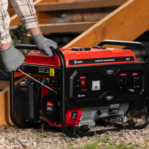 Генератор бензиновый RS-3000, 2,2 кВт, 230В, ручной стартер MTX по ценам производителя в Воронеже с доставкой по всей России
