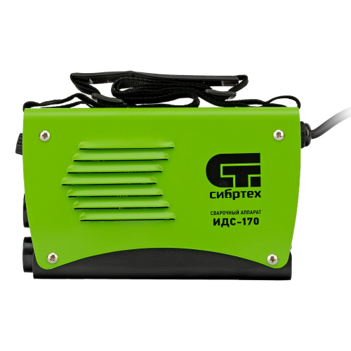 Аппарат инверторный дуговой сварки ИДС-170, 170 А, ПВ 80%, диаметр электрода 1.6-3.2 мм Сибртех по ценам производителя в Воронеже с доставкой по всей России