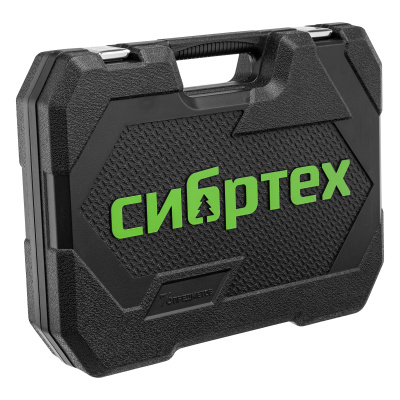 Набор инструментов, 1/2", 1/4", пластиковый кейс 76 предметов Сибртех по ценам производителя в Воронеже с доставкой по всей России