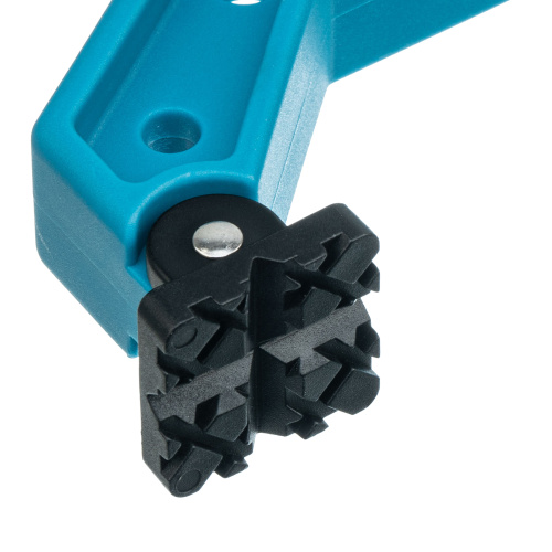 Струбцина клещеобразная 4, пластиковый корпус, храповой механизм жесткой фиксации, 100 мм Gross по ценам производителя в Воронеже с доставкой по всей России