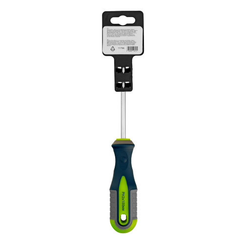 Отвертка, PH2 х 100 мм, CrV, трехкомпонентная рукоятка Сибртех по ценам производителя в Воронеже с доставкой по всей России