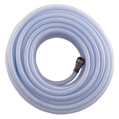 Шланг пневматический ПВХ, 10 x 16 мм, 18 бар, армированный, прозрачный, быстросъемное соединение, 30 м Stels по ценам производителя в Воронеже с доставкой по всей России