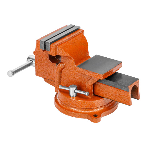 Тиски слесарные, 100 мм, поворотные, с наковальней Sparta по ценам производителя в Воронеже с доставкой по всей России