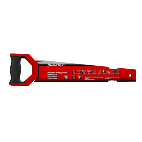 Ножовка по дереву UNIVERSAL, 400 мм, две рабочие кромки 13-14 TPI и 7-8 TPI, тефлоновое покрытие Matrix по ценам производителя в Воронеже с доставкой по всей России