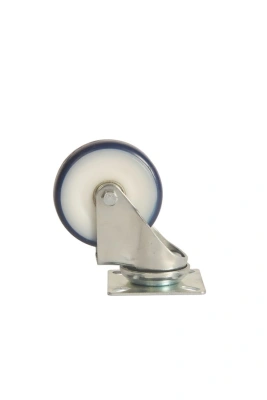 Колесо аппаратное поворотное SCv 92 75 мм (синяя резина) по ценам производителя в Воронеже с доставкой по всей России