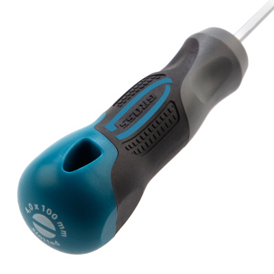 Отвертка SL4 x 100 мм, S2, трехкомпонентная рукоятка Gross по ценам производителя в Воронеже с доставкой по всей России